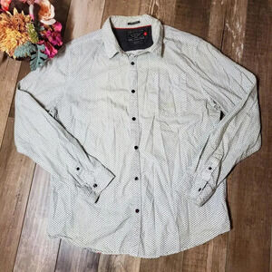 Cactus New York On The Road Men's Button Down Shirt Size XL Slim Fit